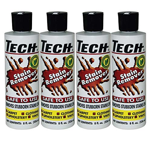 Tech Multi-Purpose Stain Remover - 8 oz, Pack of 4