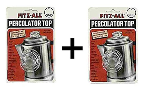 2 pack Fitz-All Replacement Percolator Top, Small (2)