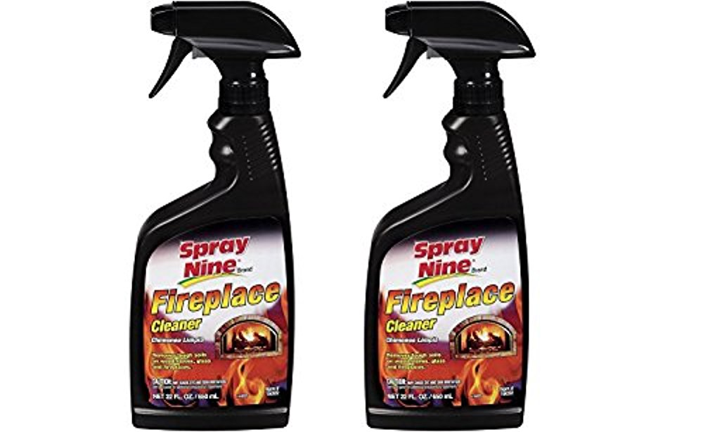 Spray Nine 15022 Fireplace Cleaner, 22 oz. 2 Pack