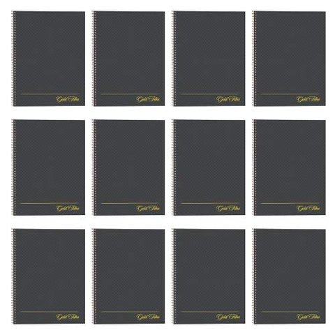 Ampad Gold Fibre Project Planner, Assorted Color Covers, 9.5 x 7.25, 84-Sheets, 6-Pack