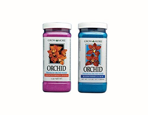 Grow More Premium Orchid Fertilizer Combo: Grow (1 Pound) and Bloom (1.25 Pounds)